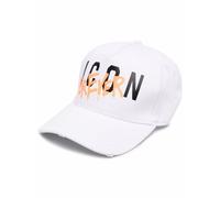 Men's Dsquared2 Icon Forever Baseball Cap White - Size: ONE size