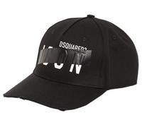 Dsquared2 Mens Icon Tape Cotton Cap in Black - One Size