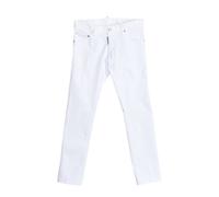 Dsquared2 Mens Long pants S74LA0883-S39781 man - White - Size 40 (Waist)