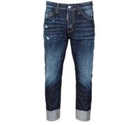 Dsquared2 Mens Sailor Jean Dark Blue Jeans Cotton - Size 32W/30L