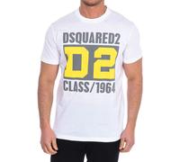 Dsquared2 Mens short sleeve T-shirt S74GD1169-S23009 - White - Size 2XL