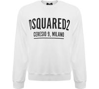 Dsquared2 Mens Sweatshirts In White - Size Medium
