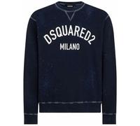 Dsquared2 Milano Logo Cool Fit Sweatshirt - Navy Blue - S