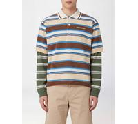 DSQUARED2 Multicolour Striped Long-Sleeve Cotton Polo Shirt - Size: S - male