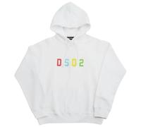 Dsquared2 Multicoloured Dsq2 Logo Hoodie - White - XXL