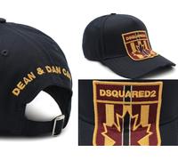 Dsquared2 Oversized Fighter Patch Logo Baseball Cap Hat
