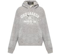 Dsquared2 Phys Ed Design Grey Marl Hoodie - XL
