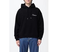 DSQUARED2 Relaxed Fit Cotton Hoodie with Embroidered Logo - Size: M - male