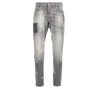 Dsquared2 Sexy Twist Jeans Worn Faded Style Grey Jeans - W34