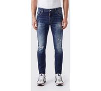 DSQUARED2 Skater Skinny Fit Stretch Denim Jeans with Distressed Effect - Size: 44 - male