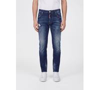 DSQUARED2 Skater Skinny-Fit Stretch-Denim Jeans with Distressed Effect - Size: 50 - male