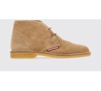 DSQUARED2 Suede Calfskin Desert Boots with Round Toe and Rubber Sole - Size: 43 - male
