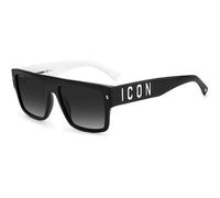 Dsquared2 Sunglasses ICON 0003 / S 80S / 9O Black White grey Man