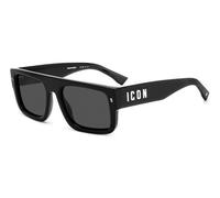 Dsquared2 Sunglasses ICON 0008/S 807/IR Black grey Man