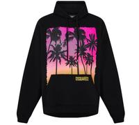 Dsquared2 Sunrise Design Herca Fit Black Hoodie