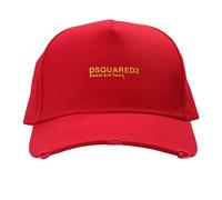 DSquared2 Sweat And Tears Logo Baseball CapOne Size Red SY1221