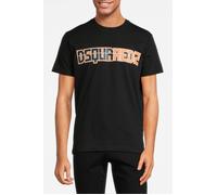 Dsquared2 T-shirt Black size XL | Print T-Shirts Outlet | Men | Black XL