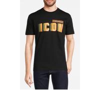 Dsquared2 T-shirt Black size XXL | Print T-Shirts Outlet | Men | Black XXL