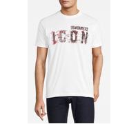 Dsquared2 T-shirt Icon White size XL | Print T-Shirts Outlet | Men | White XL