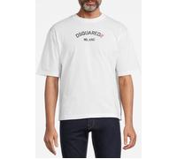 Dsquared2 T-shirt White size S | Print T-Shirts Outlet | Men | White S