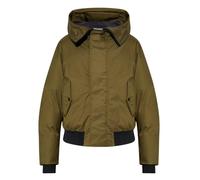 Dsquared2 Techno Down Military Green Hooded Bomber Jacket - XL