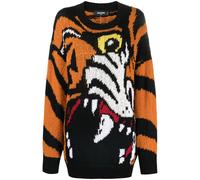 DSQUARED2 tiger-intarsia jumper - Orange XXS-XS