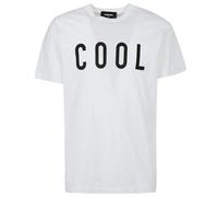 DSquared2 Unisex Adult Cool Logo Printed T-Shirt - White - White - S - 100% Cotton