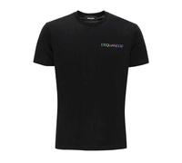 DSquared2 Unisex Adult Logo Cool Fit T-Shirt - Black - Black - S - 100% Cotton