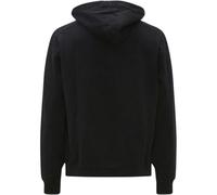 Dsquared2 White Maple Leaf Logo Black Hoodie - M