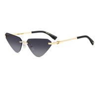 Dsquared2 Woman Dsquared2 D2 0108/S RHL/9O Sunglasses Metal Gold Grey Cat Eye Normal