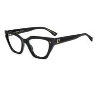 Dsquared2 Woman Dsquared2 D2 0117 807 Optical frames Acetate Black Cat Eye