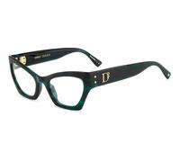 Dsquared2 Woman Dsquared2 D2 0133 6AK Optical frames Acetate Green Cat Eye