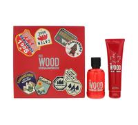 Dsquared2 Wood Red 2 Piece Gift Set: Eau de Toilette 100ml - Body Lotion 150ml