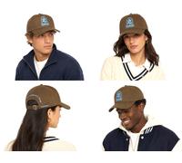Dsquared2 X Invicta Military Baseball Cap Trucker Hat Khaki Canvas Logo Strap