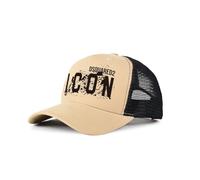 DSQUARED2S Icons Men Baseball Cap Classic Sports Casual Summer Cap Printed Classic Snapback Hat Khaki