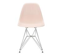 DSR Plastic chair - chrome frame - Charles & Ray Eames Soft pink one size