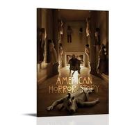 DSSCXYZM American Horror Story Popular Classics Movies And TV Series Canvas Poster Wall Art Decorative Painting Bedroom Painting Posters 16x24inch(40x60cm) Frame-style
