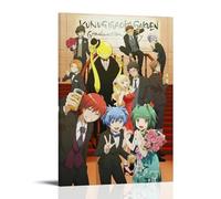 DSSCXYZM Assassination Classroom Classic Anime Action Anime Canvas Poster Wall Art Decorative Painting Bedroom Painting Posters 08x12inch(20x30cm) Frame-style