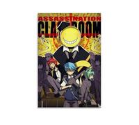 DSSCXYZM Assassination Classroom Classic Anime Action Anime Canvas Poster Wall Art Decorative Painting Bedroom Painting Posters 16x24inch(40x60cm) Unframe-style