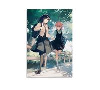 DSSCXYZM Bloom Into You Classic Anime Action Anime Canvas Poster Wall Art Decorative Painting Bedroom Painting Posters 24x36inch(60x90cm) Unframe-style