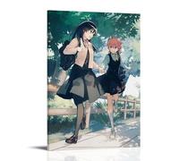 DSSCXYZM Bloom Into You Classic Anime Action Anime Canvas Poster Wall Art Decorative Painting Bedroom Painting Posters 08x12inch(20x30cm) Frame-style