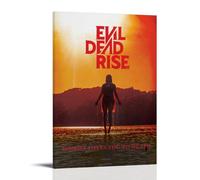 DSSCXYZM Evil Dead Rise Popular Classics Movies And TV Series Canvas Poster Wall Art Decorative Painting Bedroom Painting Posters 20x30inch(50x75cm) Frame-style