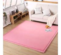 DSSHENGDS Coral Velvet Rug for Bedroom Dormitory Yoga,Home Decor for Living Room,Educational Classroom Nursery Bedroom Crawling Mat Non-slip Rug 2cm-J- 80 * 180cm