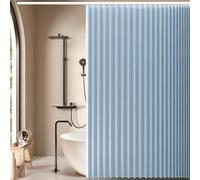 DSSHENGDS custom Decorative bathroom curtain，machine washable shower curtain，for Bedroom, Bathroom, Door Curtains -Sky Blue- 220x220cm