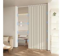 DSSHENGDS custom Decorative bathroom curtain，machine washable shower curtain，for Bedroom, Bathroom, Door Curtains -White- 80x180cm