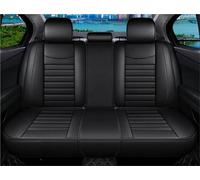 DSSJDKH Car Seat Protector 1PCS Full Set Leather Car Seat Cover Protector For Dodge For Journey For Caliber For Avenger For Challenger(Black,Rear)