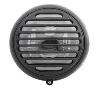 DSSJDKH LED Headlight Assembly For Heritage For Fat Boy For Softail 1990-2010 2011 2012 2013 2014 7inch Motorcycle LED Headlight(Matte Black)