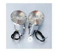 DSSJDKH LED Headlight Assembly For Softail For Classic For Heritage For FLSTC 1999-2017 For Touring For Road King 2001+ Motorcycle Turn Signal(Clear)