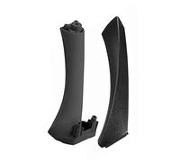 DSSJDKHJ Auto Accessories For E90 E91 3 Series 318 320 325 328 2005-2012 Car Interior Inner Door Handle Panel Trim Cover Inside Interior Door Handle(Black(on the Left))