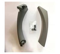 DSSJDKHJ For 3 Series E90 E91 316 318 320 325 328 Car Inner Handle Interior Door Panel Pull Trim Cover Inside Interior Door Handle(Gray(on the left))